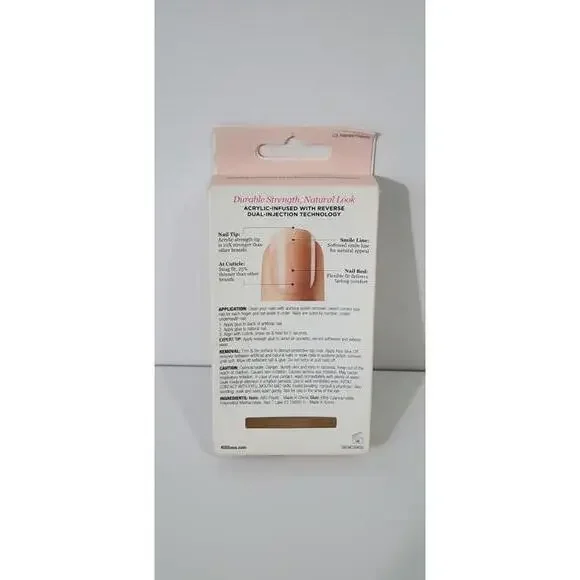 Kiss Salon Acrylic Nude Nails - Medium Length - 28 Count - Picture 2 of 2
